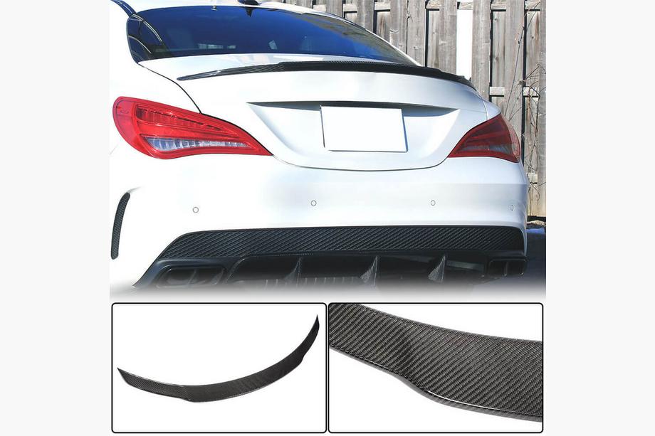 Mercedes CLA C117 2013-2019 Spoiler V5 (SD, Carbon) Image