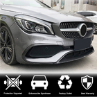 Mercedes CLA C117 2013-2019 Front Bumper Lip Spoiler (for AMG-Line SD 2017-2019, Carbon) photo 3