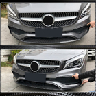 Mercedes CLA C117 2013-2019 Front Bumper Lip Spoiler (for AMG-Line SD 2017-2019, Carbon) photo 4