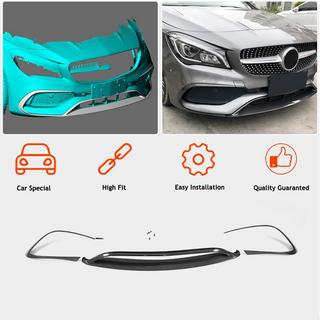 Front Bumper Lip Spoiler (for AMG-Line SD 2017-2019, Carbon) photo 2