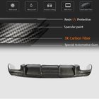 Mercedes CLA C117 2013-2019 Rear Bumper Diffuser V1 for AMG-Line / CLA45 AMG, Carbon photo 6