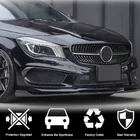 Mercedes CLA C117 2013-2019 Front Bumper Lip Spoiler (for CLA45 AMG SD 2013-2015, Carbon) photo 2