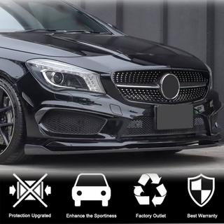 Front Bumper Lip Spoiler (for CLA45 AMG SD 2013-2015, Carbon) photo 2