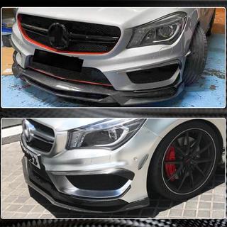 Carbon Front Bumper Extensions for CLA45 AMG SD 2013-2016 photo 4