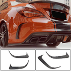 Mercedes CLA C117 2013-2019 Rear Bumper Covers V1 (for AMG-Line / CLA45 AMG SD, Carbon) photo 1