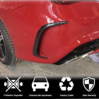 Mercedes CLA C117 2013-2019 Rear Bumper Covers V1 (for AMG-Line / CLA45 AMG SD, Carbon) photo 2