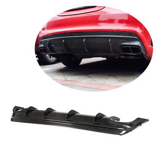 Rear Bumper Diffuser V2 (for AMG-Line / CLA45 AMG, Carbon) photo 1