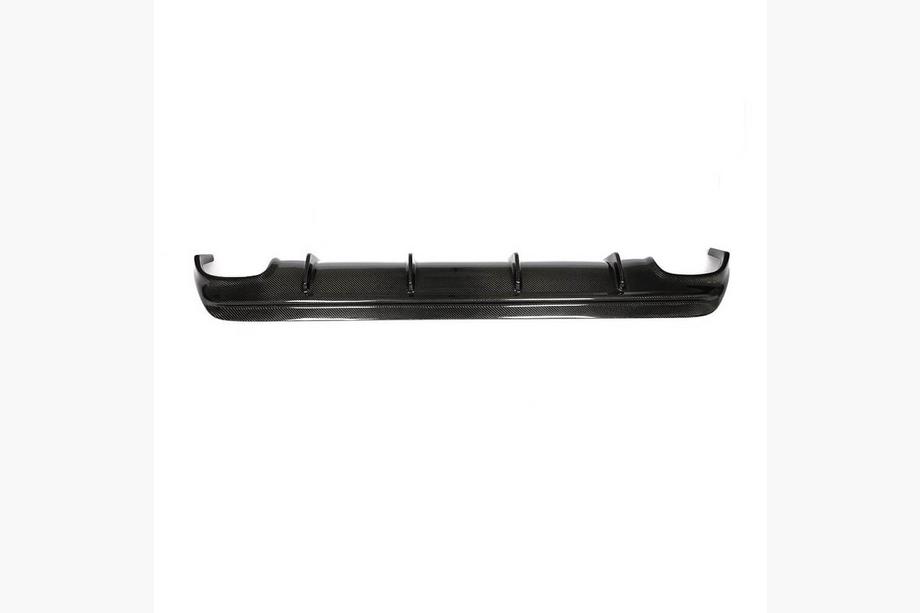 Mercedes CLA C117 2013-2019 Rear Bumper Diffuser V2 (for AMG-Line / CLA45 AMG, Carbon) Photo 5