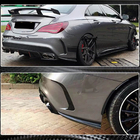 Mercedes CLA C117 2013-2019 Rear Bumper Covers V3 (for AMG-Line / CLA45 AMG SD, Carbon) photo 4