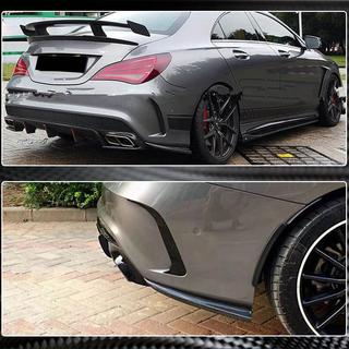 Rear Bumper Covers V3 (for AMG-Line / CLA45 AMG SD, Carbon) photo 4
