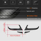Mercedes CLA C117 2013-2019 Rear bumper covers (for AMG-Line / CLA45 AMG SD 2013-2016, Carbon) photo 5