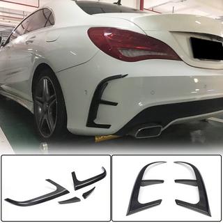 Rear bumper covers (for AMG-Line / CLA45 AMG SD 2013-2016, Carbon) photo 1