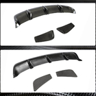 Mercedes CLA C117 2013-2019 Rear Bumper Diffuser V2 (for AMG-Line / CLA45 AMG 2013-2016, Carbon) photo 9