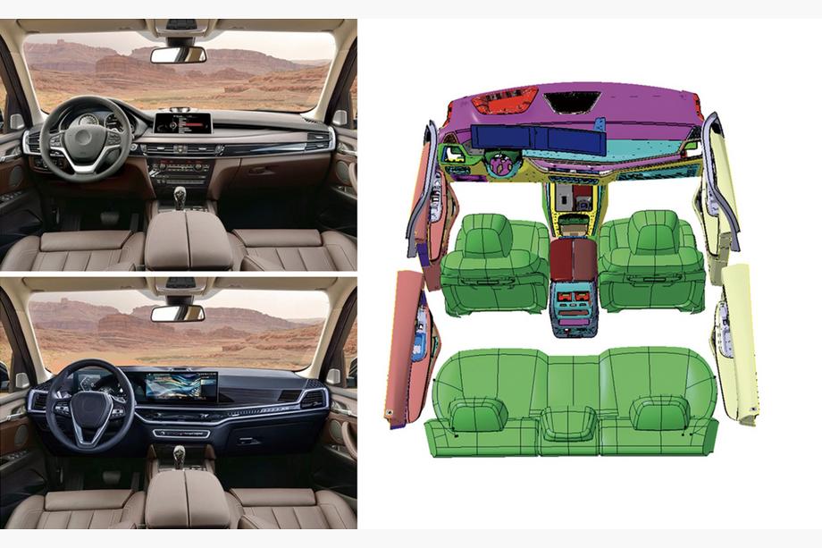 BMW X5 F15 2013-2018 Interior Upgrade Kit 2025 Image
