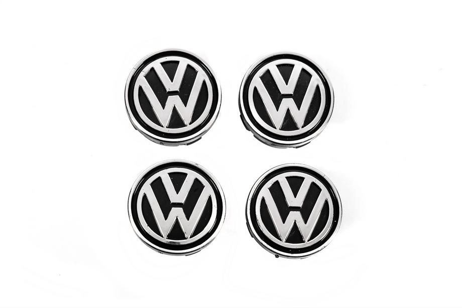 Volkswagen Wheel center caps 60/55mm vw6055kolp (4 pcs) Photo 1