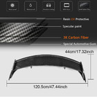 Mercedes A-class W176 2012-2018 Spoiler V1 (for HB, Carbon) photo 5