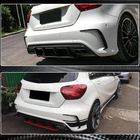 Mercedes A-class W176 2012-2018 Rear bumper cover (for AMG-Line HB, Carbon) photo 3