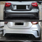 Mercedes A-class W176 2012-2018 Rear bumper cover (for AMG-Line HB, Carbon) photo 4