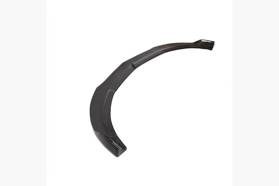 Mercedes A-class W176 2012-2018 Front Bumper Lip V1 for AMG-Line / A45 AMG HB 2013-2015, Carbon Photo 4