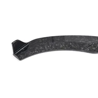 Front Bumper Lip Spoiler (for A45 AMG HB 2016-2018, Carbon) photo 2