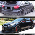 Mercedes A-class W176 2012-2018 Side Skirts V4 (Carbon) photo 3