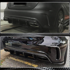 Mercedes A-class W176 2012-2018 Rear Bumper Diffuser V1 for AMG-Line / A45 AMG HB photo 4