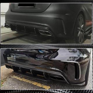 Rear Bumper Diffuser V1 for AMG-Line / A45 AMG HB photo 4