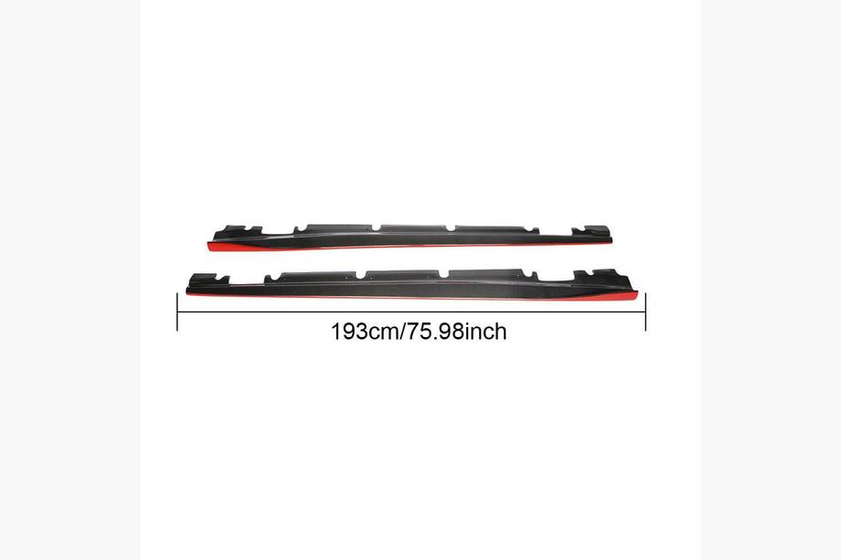 Mercedes A-class W176 2012-2018 Side Skirts V1 (Carbon) Image