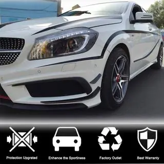 Carbon Front Bumper Covers (for AMG-Line / A45 AMG HB 2013-2015) photo 2