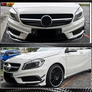 Carbon Front Bumper Covers (for AMG-Line / A45 AMG HB 2013-2015) photo 3