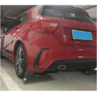Mercedes A-class W176 2012-2018 Rear bumper trim for A45 AMG HB 2013-2015 Carbon photo 2