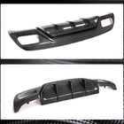 Mercedes A-class W176 2012-2018 Rear Bumper Diffuser V2 (for AMG-Line / A45 AMG HB) photo 4