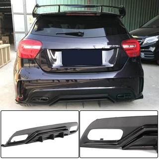 Rear Bumper Diffuser V2 (for AMG-Line / A45 AMG HB) photo 1