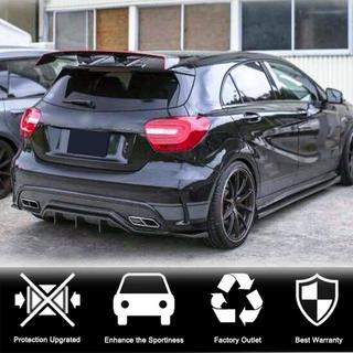 Rear Bumper Diffuser V2 (for AMG-Line / A45 AMG HB) photo 2