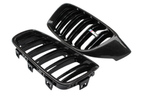 BMW 4 Series F32/F33/F36 2012-2020 M4-Style Kidney Grilles (Carbon) photo 1
