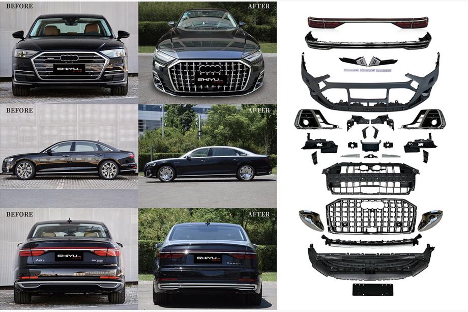Audi A8 2018- Facelift kit without headlight replacement (to Horch 2025) Image