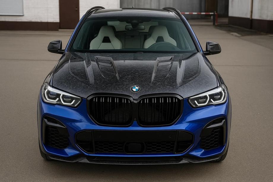 BMW X5 G05 2019–2026 Forged Carbon Hood V3 (G05/F95) Image