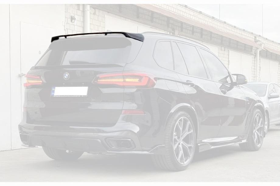 BMW X5 G05 2019–2026 Rear Window Spoiler V7 (Gloss Black) Image