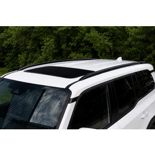 Integrated roof rails black OEM (Aluminum) Toyota Land Cruiser Prado 250 2023-