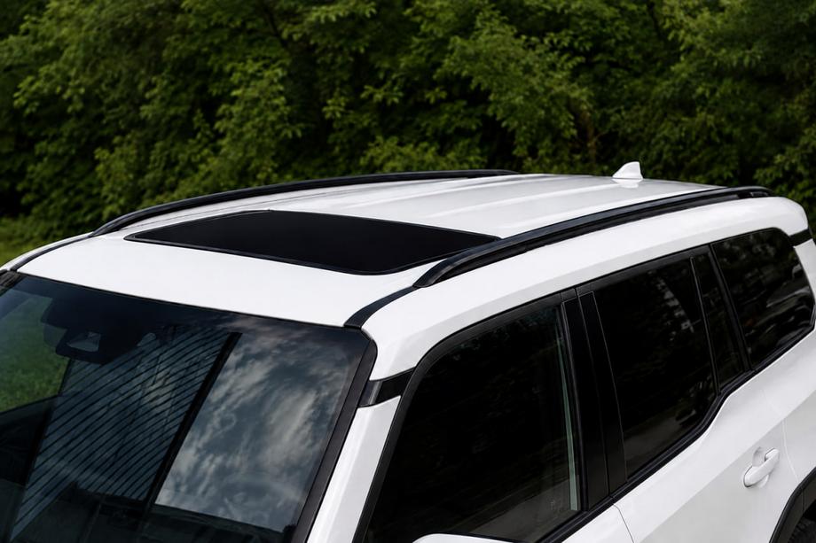Toyota Land Cruiser Prado 250 2023- Integrated roof rails black OEM (Aluminum) Image