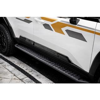 Door Mouldings (Black Gloss) Toyota Land Cruiser Prado 250 2023- photo 1