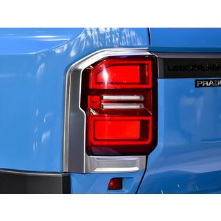 Chrome Tail Light Covers Toyota Land Cruiser Prado 250 2023- photo 1