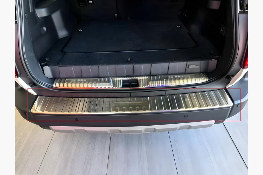 Toyota Land Cruiser Prado 250 2023- Rear bumper protector Photo 1