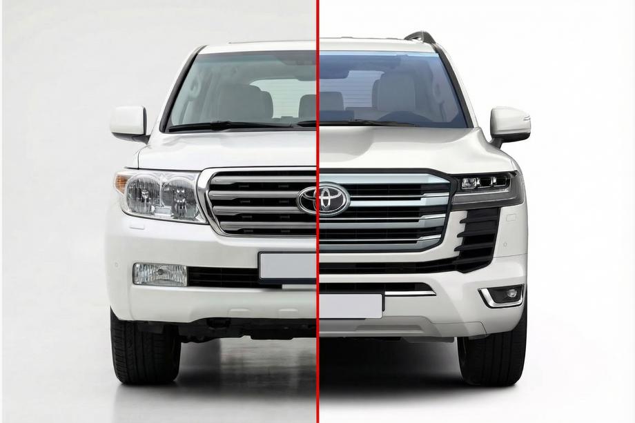 Toyota Land Cruiser 200 2007-2021 Facelift Kit to LC 300 High-Line (Standard Kit) Photo 1