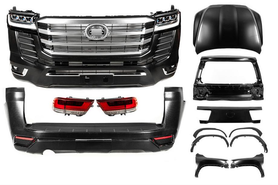 Toyota Land Cruiser 200 2007-2021 Facelift Kit to LC 300 High-Line (Standard Kit) Photo 2