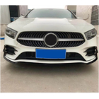 Mercedes A-class W177 2018- Front Bumper Lip V1 for AMG-Line SD 2018-2021 Carbon photo 2