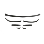 Mercedes A-class W177 2018- Front Bumper Lip V1 for AMG-Line SD 2018-2021 Carbon photo 5
