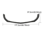 Mercedes A-class W177 2018- Front Bumper Lip V2 for AMG-Line SD 2018-2021 Carbon photo 6