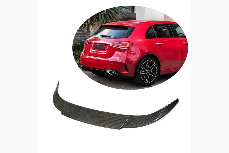 Mercedes A-class W177 2018- Spoiler V2 (for HB, Carbon) Image