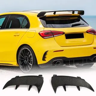 Rear bumper covers (for A45 AMG 2021-2023, Carbon) photo 1